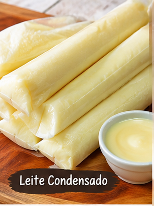 Dindin de leite condensado